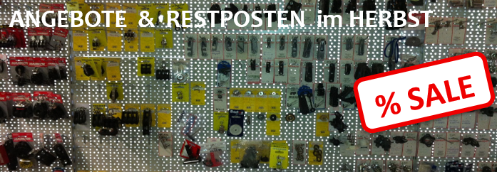Rabatt 20 - 50 % auf Lagerware Rabatt 20 - 50 % auf Lagerware